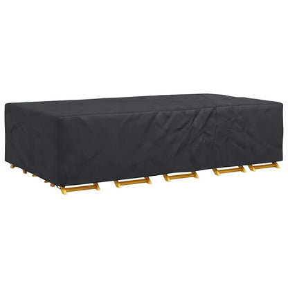 Outdoor Furniture Cover Black 305 x 190 x 85 cm 210D