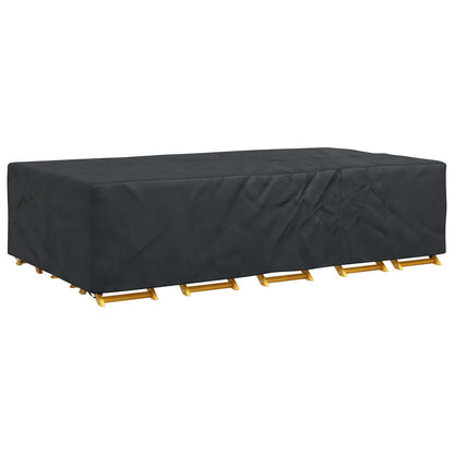 Outdoor Furniture Cover Black 315 x 180 x 74 cm 600D