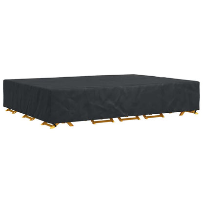 Outdoor Furniture Cover Black 350 x 260 x 90 cm 600D