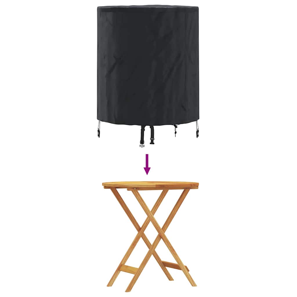 Outdoor Furniture Cover 62 x 62 x 70 cm 600D Oxford Fabric