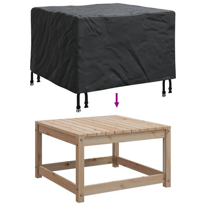 Outdoor Furniture Cover Black 82 x 82 x 50 cm 210D fabric