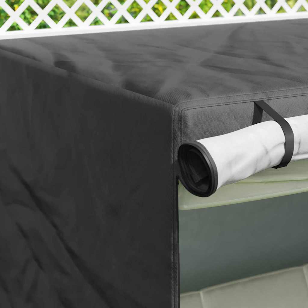 Outdoor Furniture Cover Black 175 x 125 x 160 cm 420D fabric