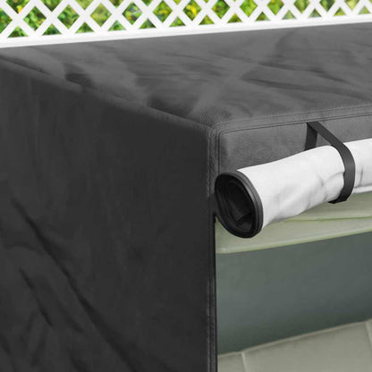 Outdoor Furniture Cover Black 175 x 125 x 160 cm 420D fabric