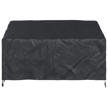 Garden Bench Cover Black 165 x 70 x 65 / 94 cm 210D fabric