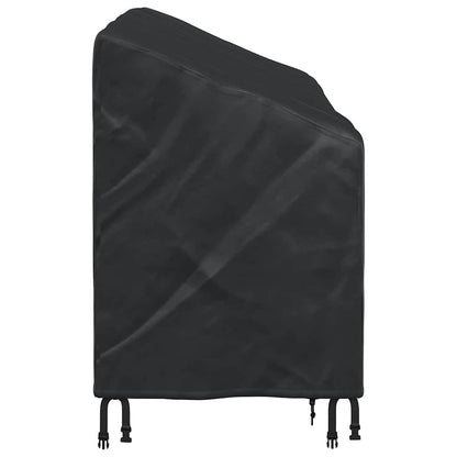 Garden Bench Cover Black 165 x 70 x 65 / 94 cm 210D fabric