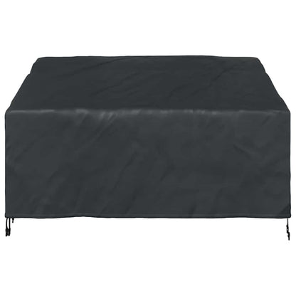 Garden Bench Cover Black 160 x 100 x 61 / 89 cm 420D fabric