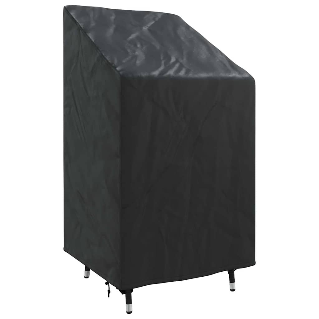 Garden Chair Cover Black 70 x 70 x 85 / 125 cm 420D fabric