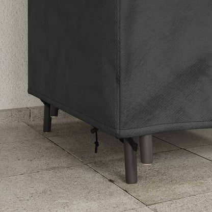 Garden Chair Cover Black 75 x 78 x 65 / 100 cm 600D fabric