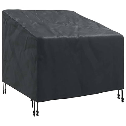 Garden Chair Cover Black 90 x 90 x 50 / 75 cm 420D fabric