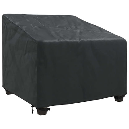 Garden Chair Cover Black 90 x 90 x 50 / 75 cm 600D fabric