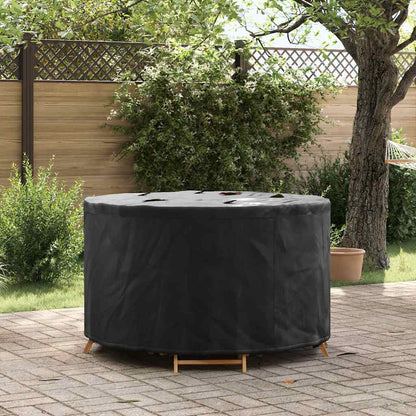 Outdoor Furniture Cover Black 128 x 128 x 71 cm 210D fabric