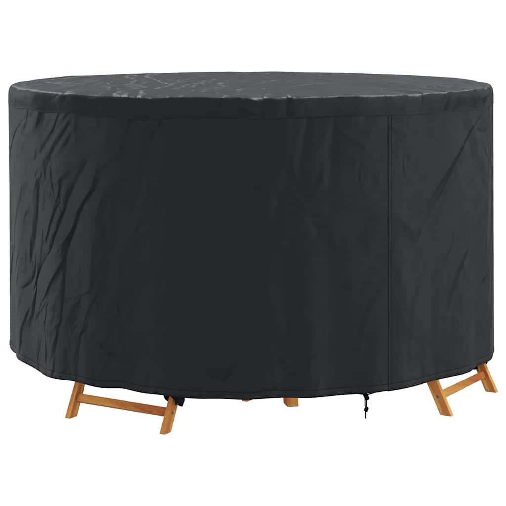 Outdoor Furniture Cover Black 157 x 157 x 71 cm 600D fabric