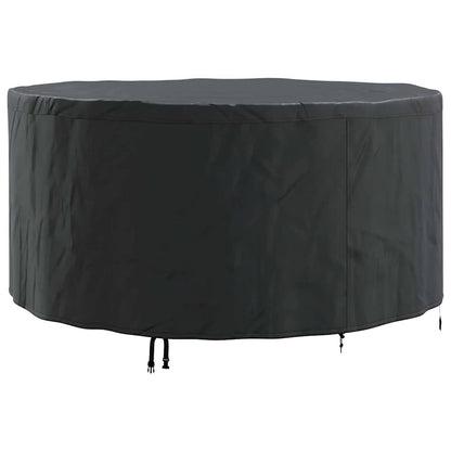 Outdoor Furniture Cover Black 182 x 182 x 71 cm 420D fabric