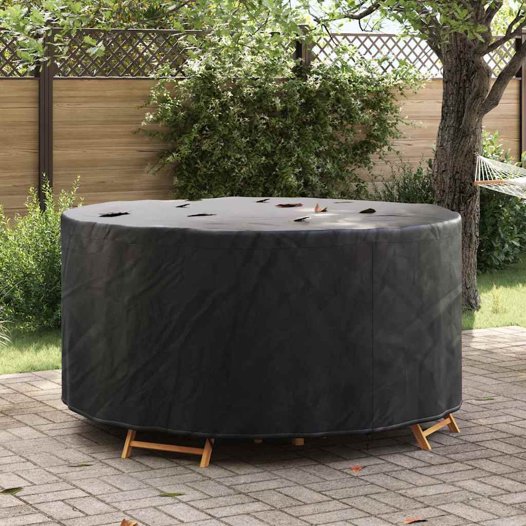 Outdoor Furniture Cover Black 182 x 182 x 71 cm 600D fabric