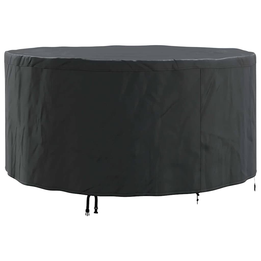 Outdoor Furniture Cover Black 182 x 182 x 71 cm 600D fabric