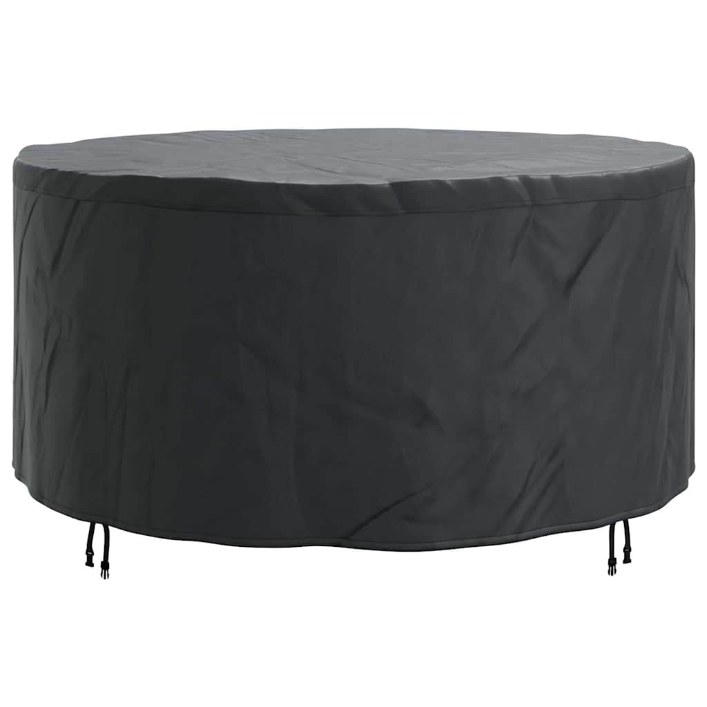 Outdoor Furniture Cover Black 182 x 182 x 71 cm 600D fabric