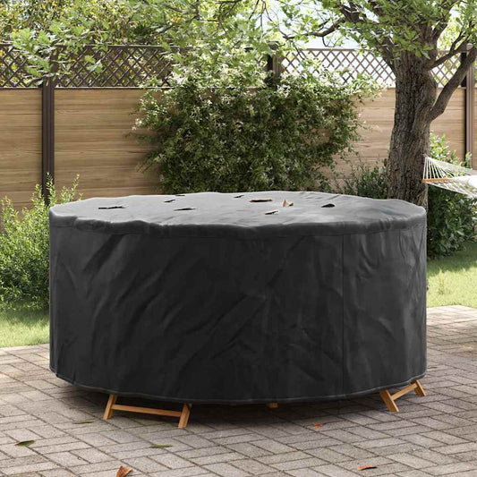 Outdoor Furniture Cover Black 200 x 200 x 71 cm 600D fabric
