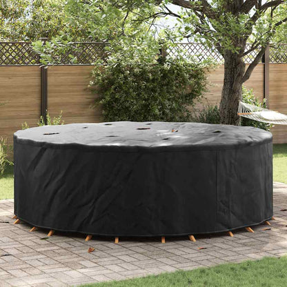 Outdoor Furniture Cover Black 279 x 279 x 71 cm 210D fabric