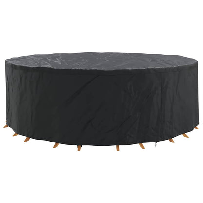 Outdoor Furniture Cover Black 279 x 279 x 85 cm 210D fabric