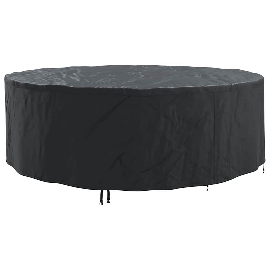 Outdoor Furniture Cover Black 279 x 279 x 85 cm 600D fabric