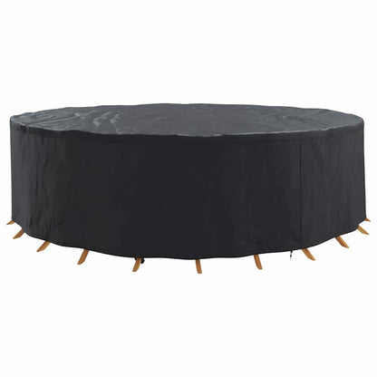 Outdoor Furniture Cover Black 320 x 320 x 71 cm 420D fabric