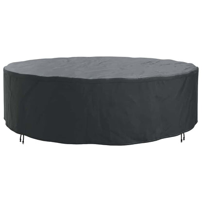 Outdoor Furniture Cover Black 320 x 320 x 71 cm 600D fabric
