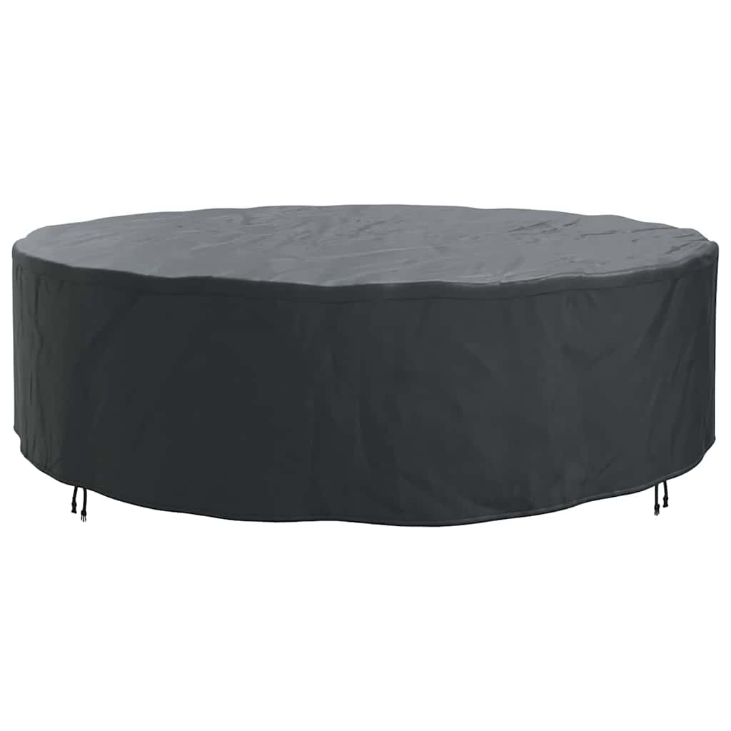 Outdoor Furniture Cover Black 320 x 320 x 105 cm 600D fabric