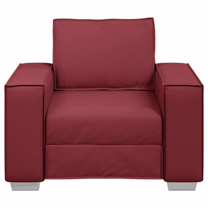 Sofa Chair Wine red 99 x 78 x 84 cm Artificial Leather