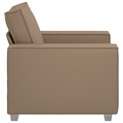 Sofa Chair Cappuccino 99 x 78 x 84 cm Artificial Leather