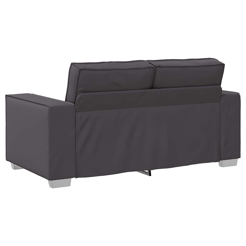 Sofa Chair Grey 160 x 78 x 84 cm Artificial Leather