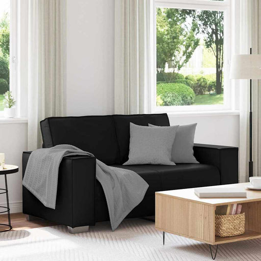 Sofa Chair Black 160 x 78 x 84 cm Artificial Leather