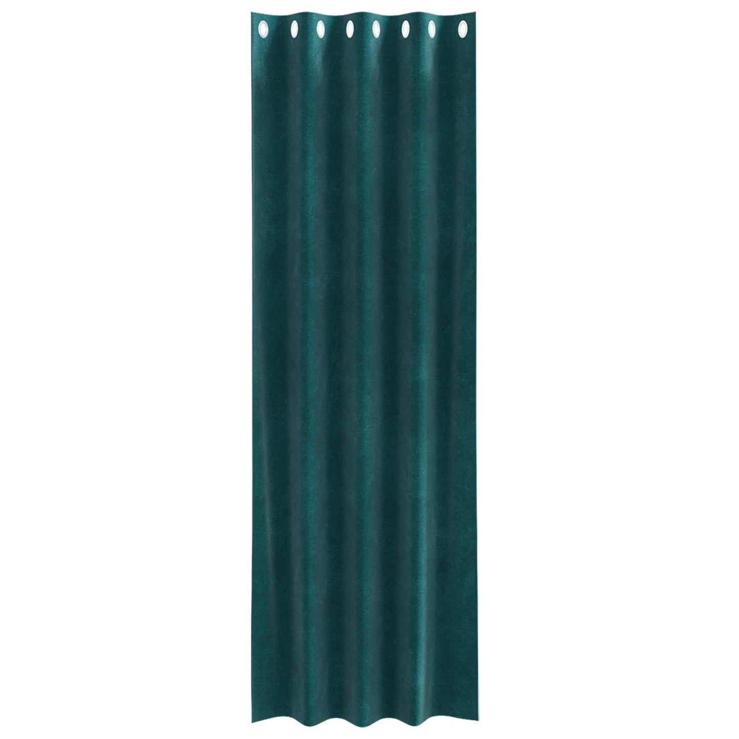Blackout Curtains 2 pcs Dark Green 140 x 245 cm Velvet