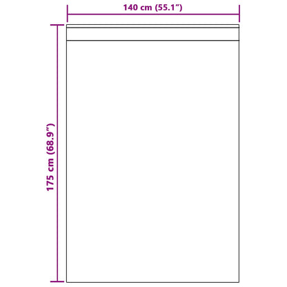 Blackout Curtains 2 pcs Dark Grey 140 x 175 cm Velvet