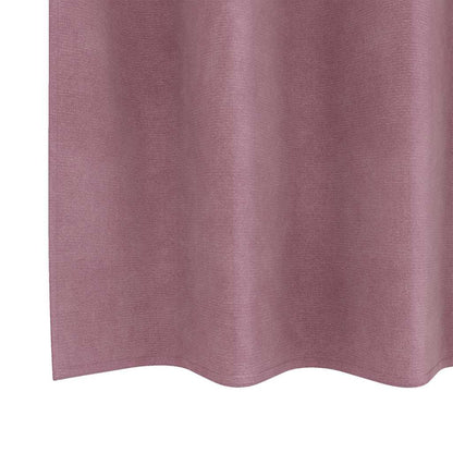 Curtains with Curtains 2 pcs Dark pink 140 x 175 cm Velvet