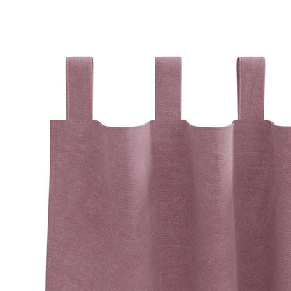 Curtains with Curtains 2 pcs Dark pink 140 x 225 cm Velvet