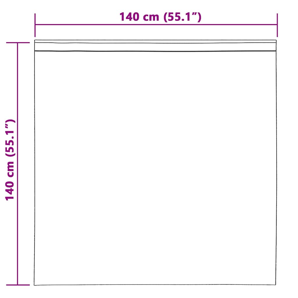Curtains with Curtains 2 pcs Light grey 140 x 140 cm Velvet