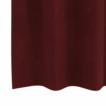 Curtains with Curtains 2 pcs Wine red 140 x 260 cm Velvet