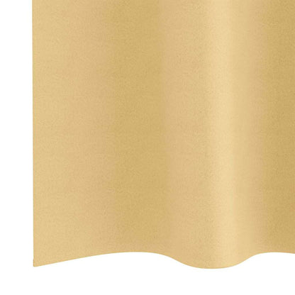 Blackout Curtains with Curtains Beige Polyester
