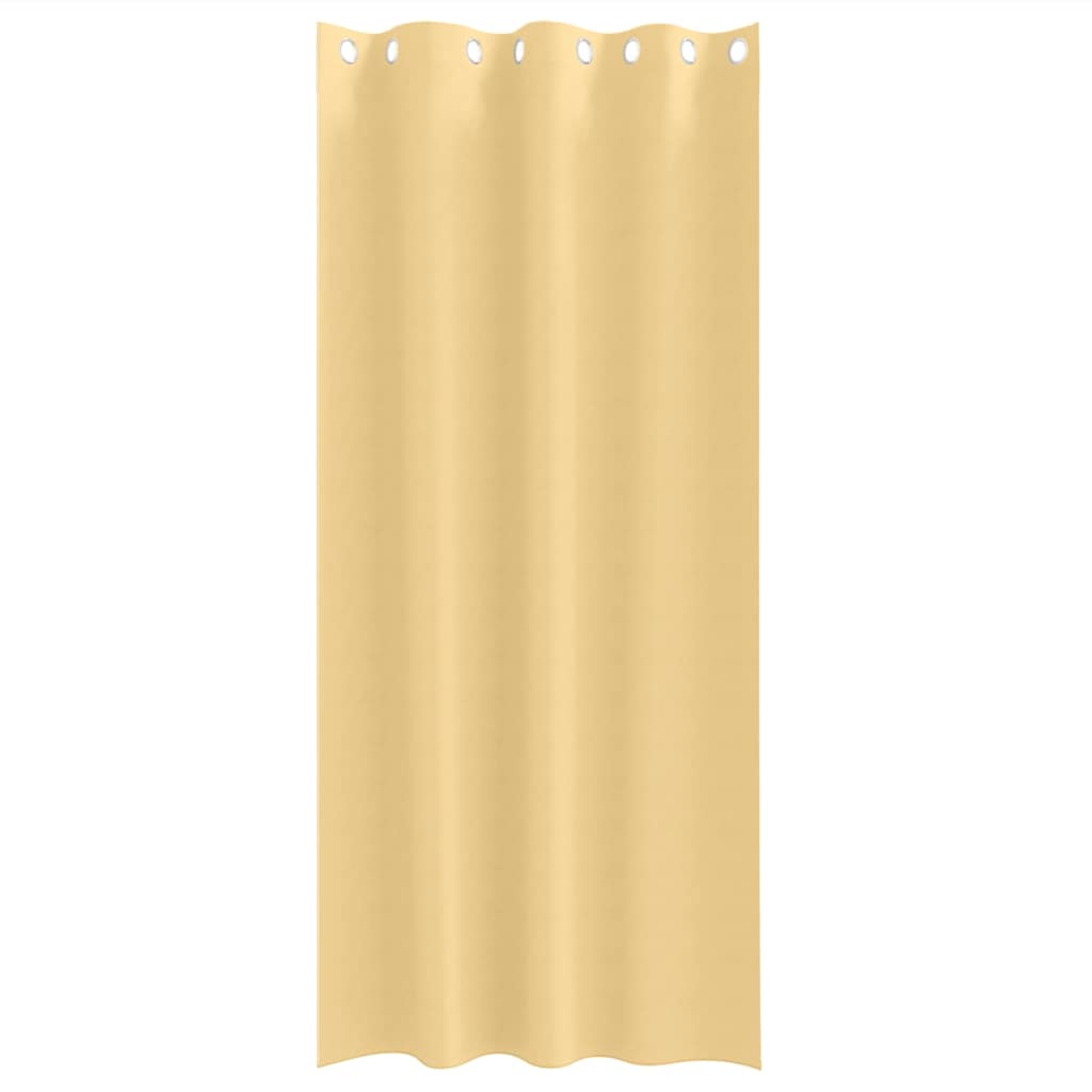 Blackout Curtains with Curtains Beige Polyester