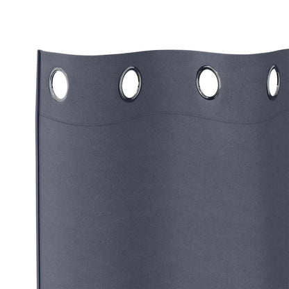 Blackout Curtains with Curtains Anthracite Polyester