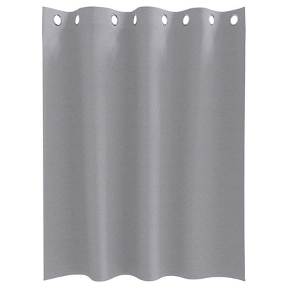 Blackout Curtains with Curtains Light Grey Polyester