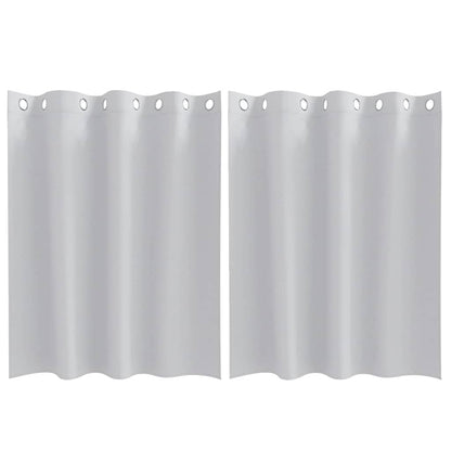 Blackout Curtains with Curtains Pale Grey Polyester