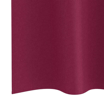 Blackout Curtains with Curtains Wine Red Polyester