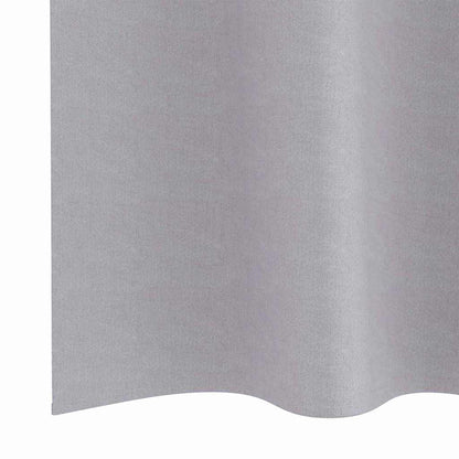Blackout Curtains with Curtains Metal Grey Polyester