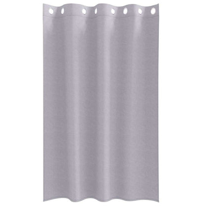 Blackout Curtains with Curtains Metal Grey Polyester