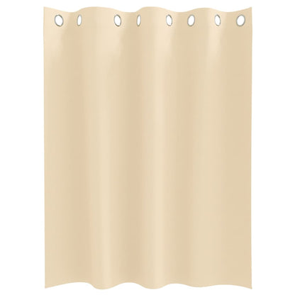 Blackout Curtains with Curtains Cream Polyester