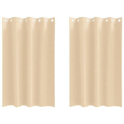 Blackout Curtains with Curtains Cream Polyester