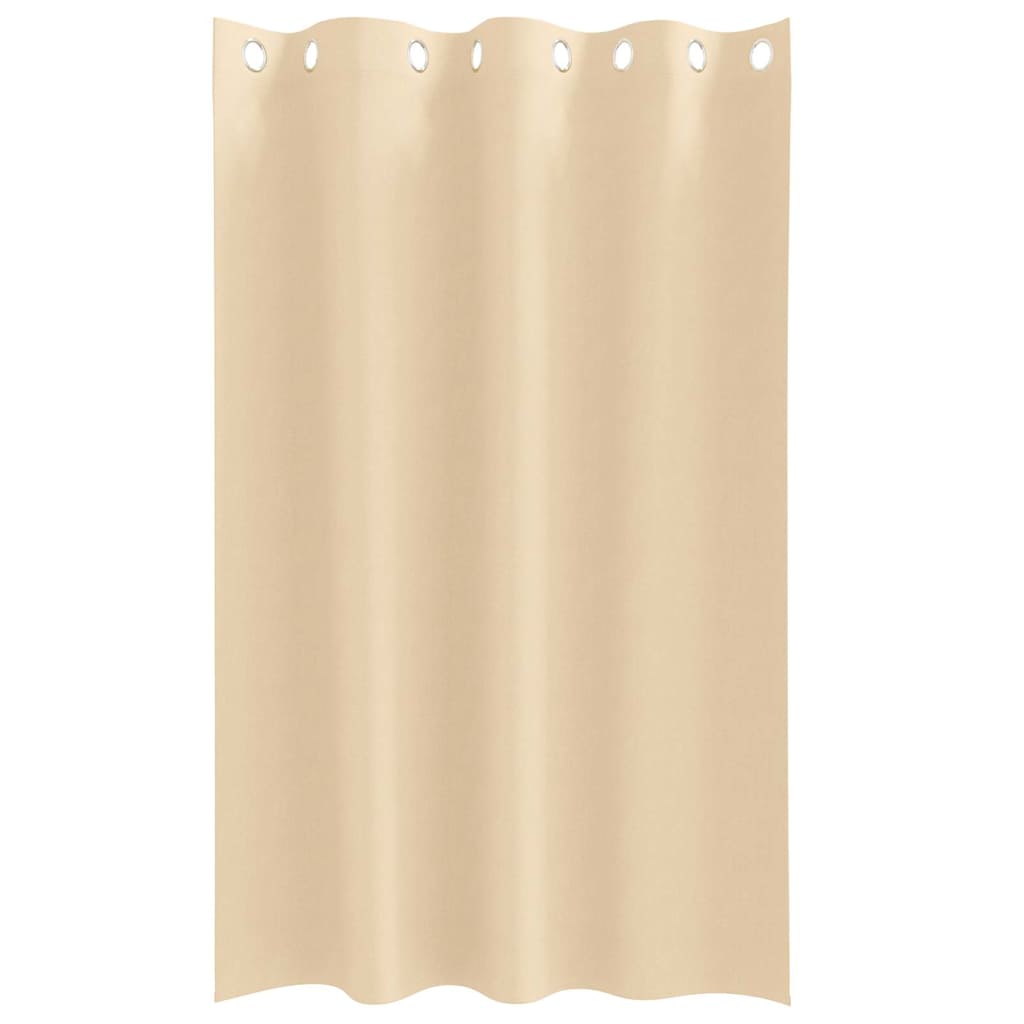 Blackout Curtains with Curtains Cream Polyester