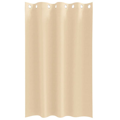 Blackout Curtains with Curtains Cream Polyester