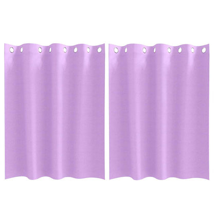 Blackout Curtains with Curtains Purple Polyester